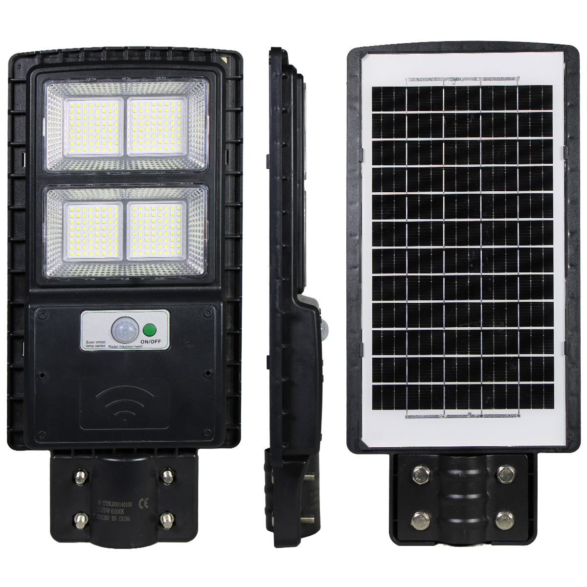 Lámpara Solar LED 100W con Control Remoto