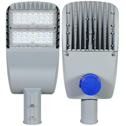 Lámpara Suburbana con Fotocelda Media Vuelta 100W