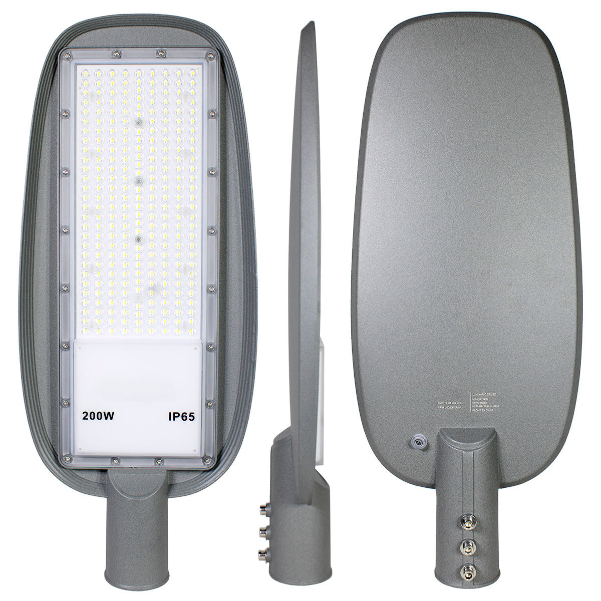 Lámpara Suburbana Corriente Alterna C/Fotocelda de Ojillo 200W