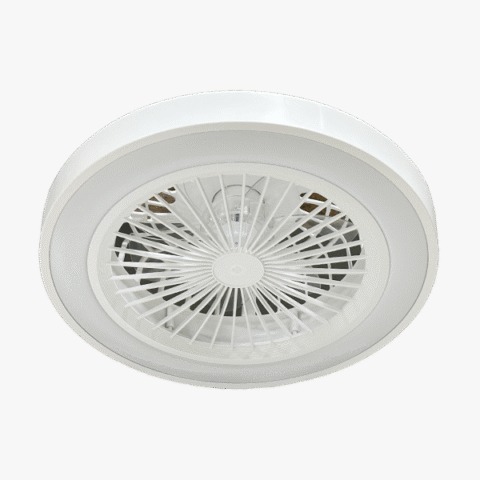 Ventilador LED Circular 70W Diseño Moderno