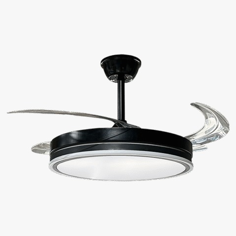 Ventilador LED IV417C Decorativo 70W | Estilo Moderno para Interiores