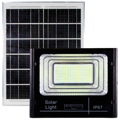 Reflector Solar 400W Ideal para Cocheras y Exteriores