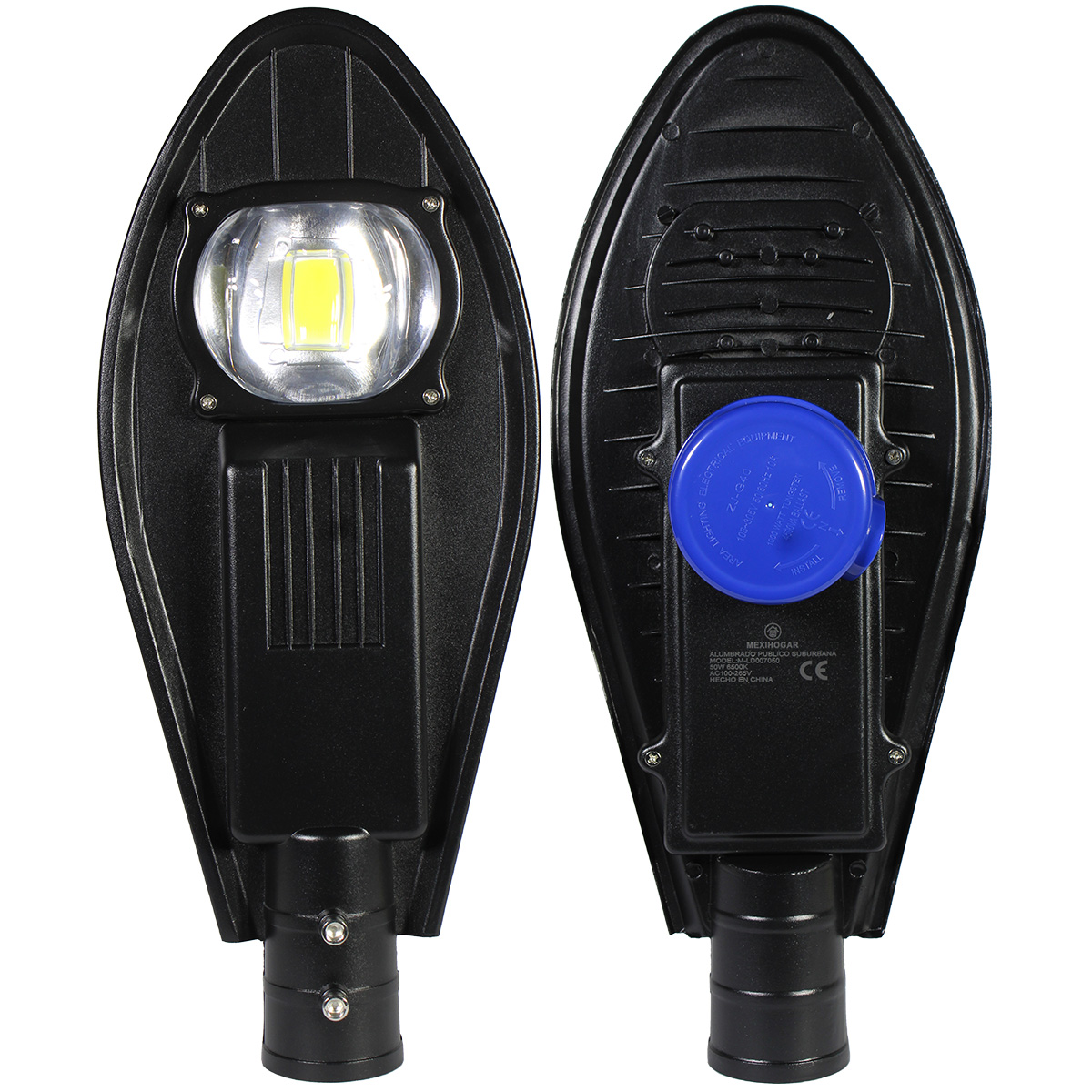 Lámpara suburbana 50W con supresor de picos MLD007050 MEXIHOGAR