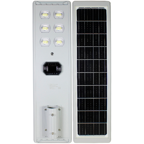 Lámpara Solar LED Exterior Todo en Uno de 150W Sensor de Movimiento