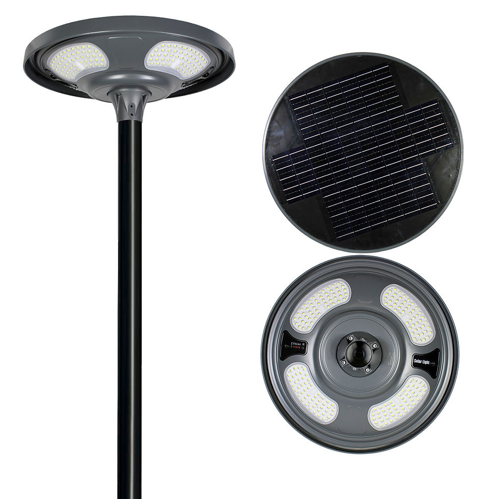 Lámpara Solar LED 400w con Control Remoto y Sensor