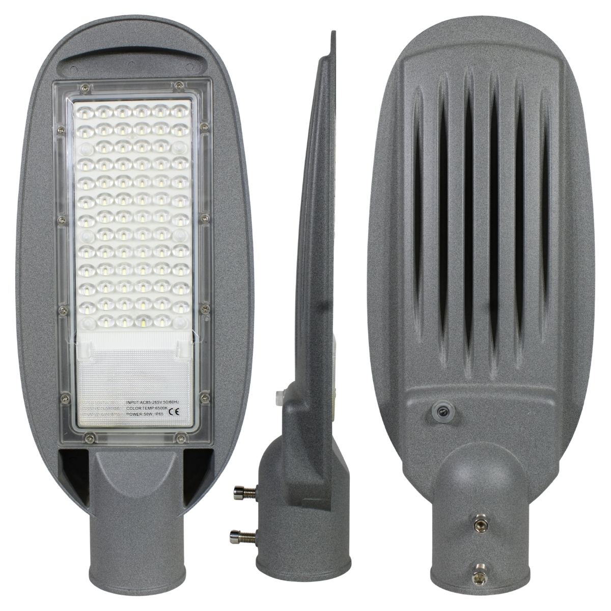 Lámpara Eléctrica 50W Alta Potencia con Fotocelda de Ojillo