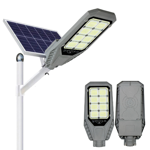 Lámpara Solar LED 500W para Exterior con Control Remoto y Alta Potencia