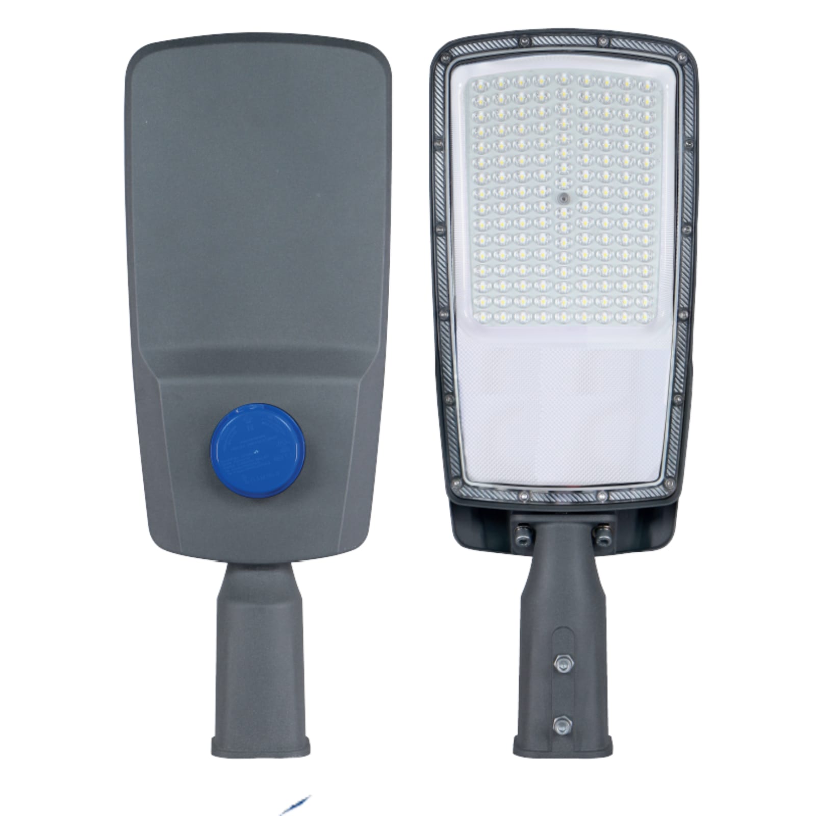 Lámpara LED para Alumbrado Público 100W con Fotocelda de Media Vuelta