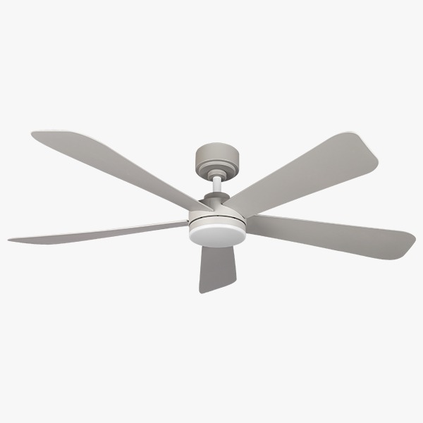 Ventilador con Iluminación LED 70W Color Gris para Oficinas
