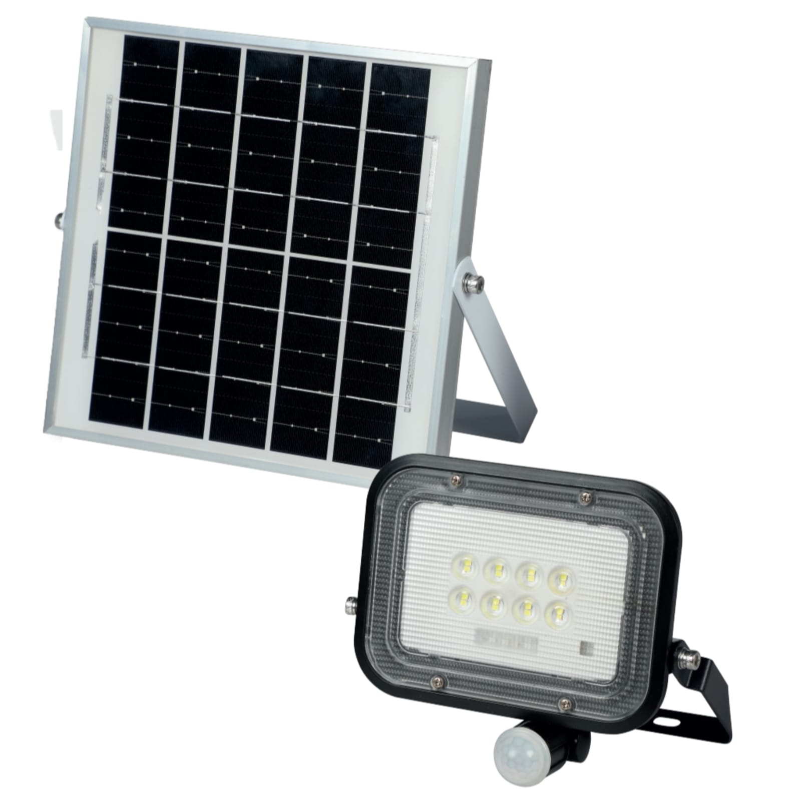 Reflector Solar LED 100W Negro Tecnología de Iluminación Inteligente