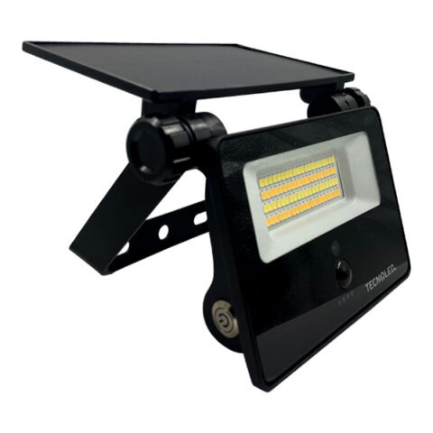Reflector Solar LED con Tres Tonos de Luz Ajustable