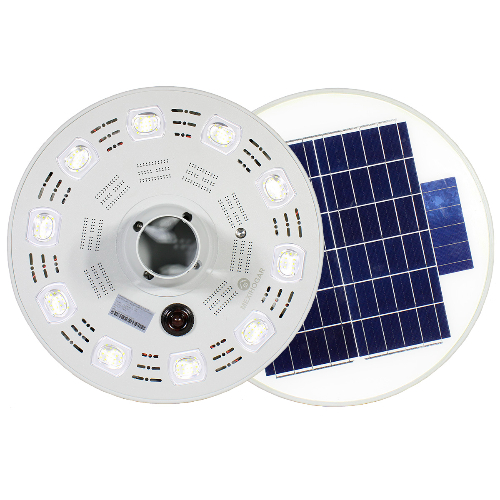 Lámpara Solar Premium LED de 200w Redonda Punta de Poste