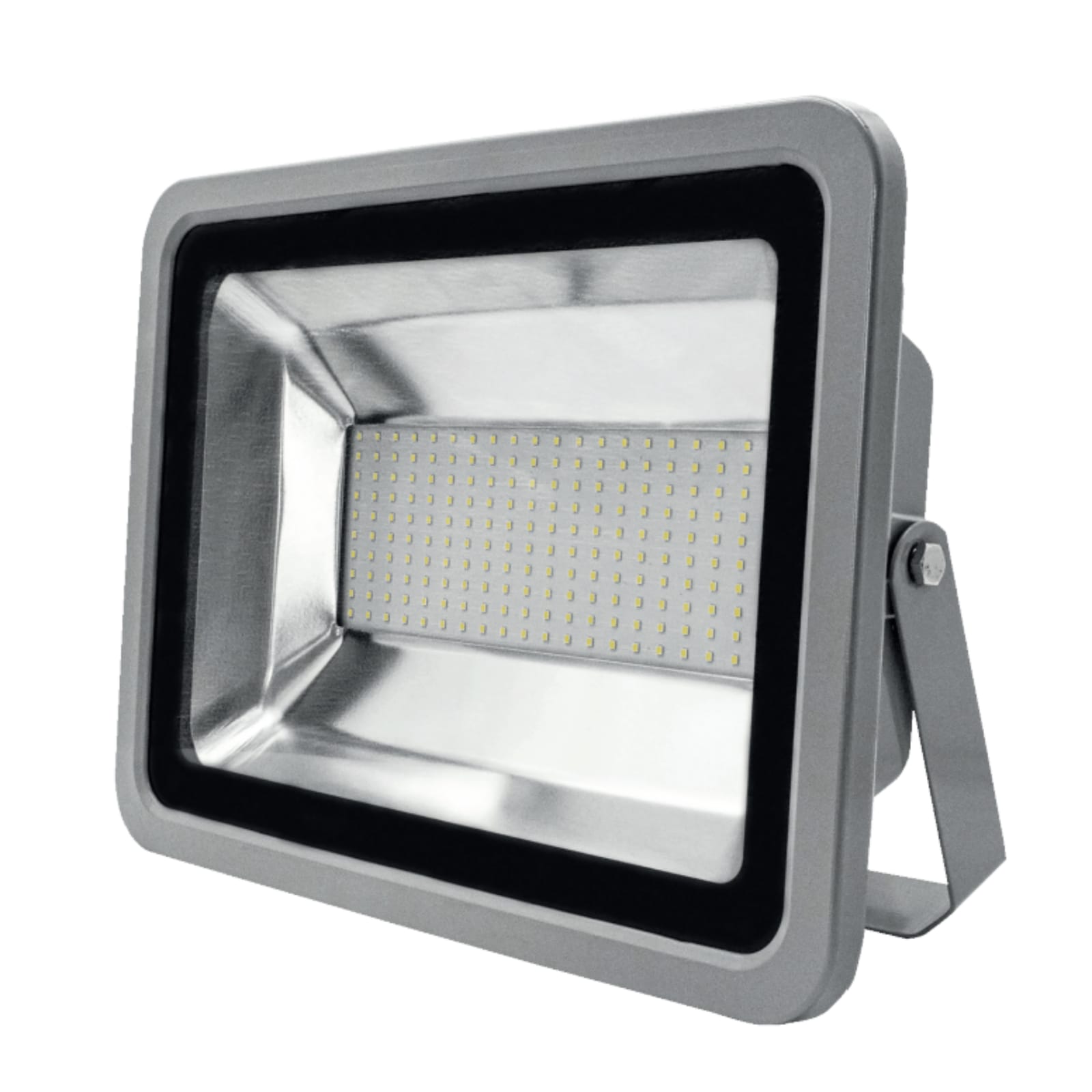 Reflector LED 100W de Alta Potencia Color Gris/Iluminación Compacta