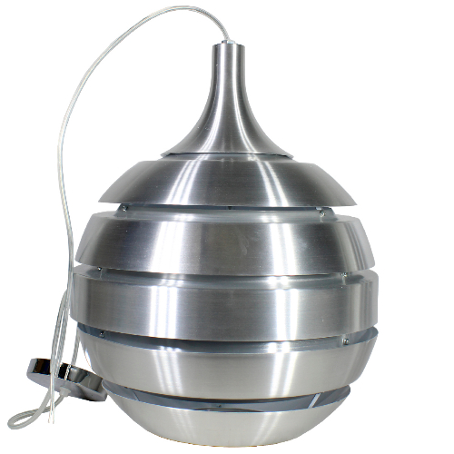 Lámpara Colgante Diseño Esfera de Aluminio