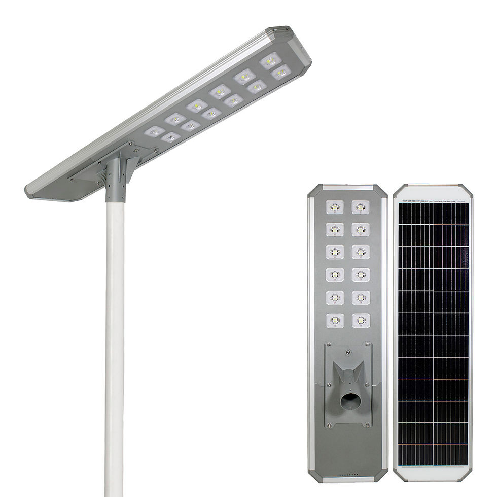 Lámpara Solar LED 80W Excelente para Parques