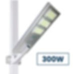 Lámpara Solar LED 300W Gris con Sensor de Movimiento y Control Remoto