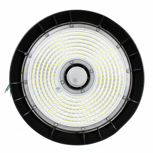 Lámpara Colgante LED 200W con Argolla | Iluminación Potente para Espacios Amplios