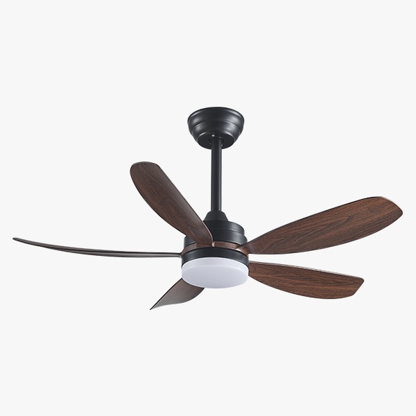 Ventilador con Iluminación LED 70W Acabado Tipo Madera