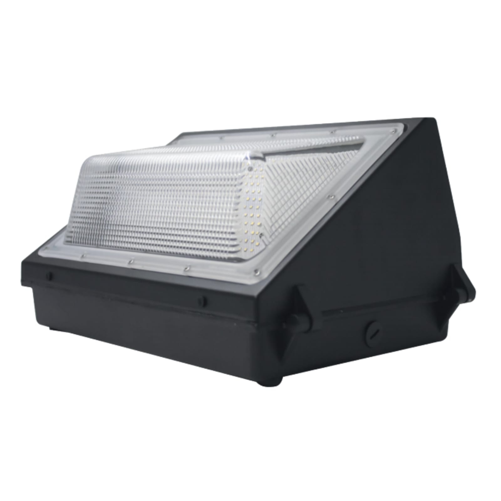 Wall Pack LED 100W Color Negro Mayor Potencia para Grandes Espacios