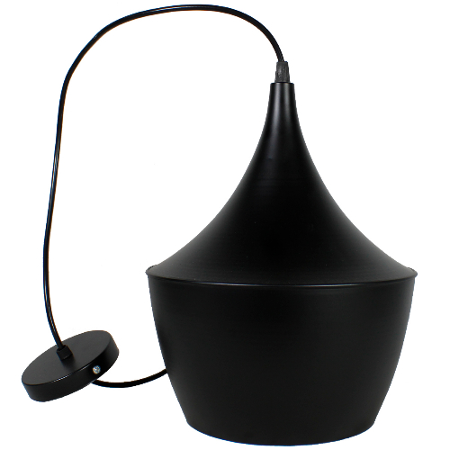 Lámpara Colgante Color Negro Mate/Diseño Nórdico Moderno  
