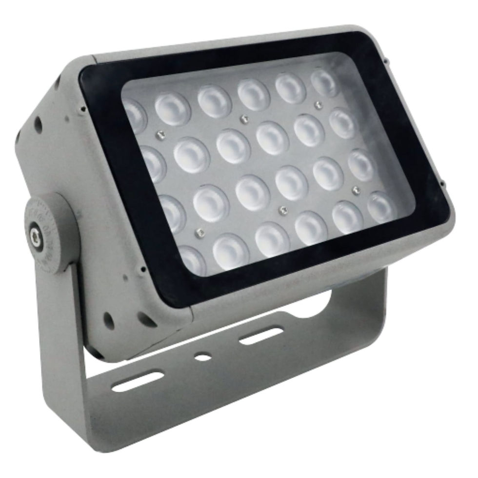 Reflector LED 50W Gris | Luz Cálida y Fría para Cada Espacio