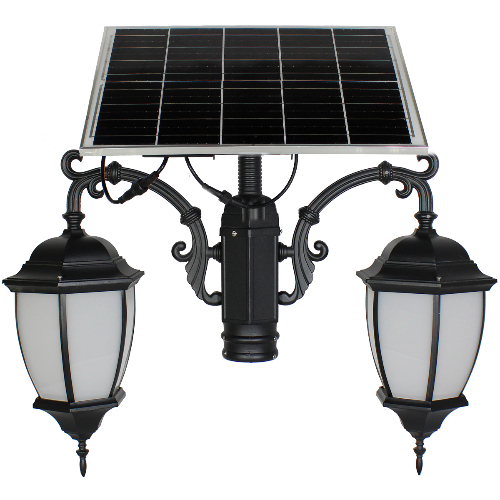 Lámpara Solar LED de 100W Suburbana Excelente Para el Jardín