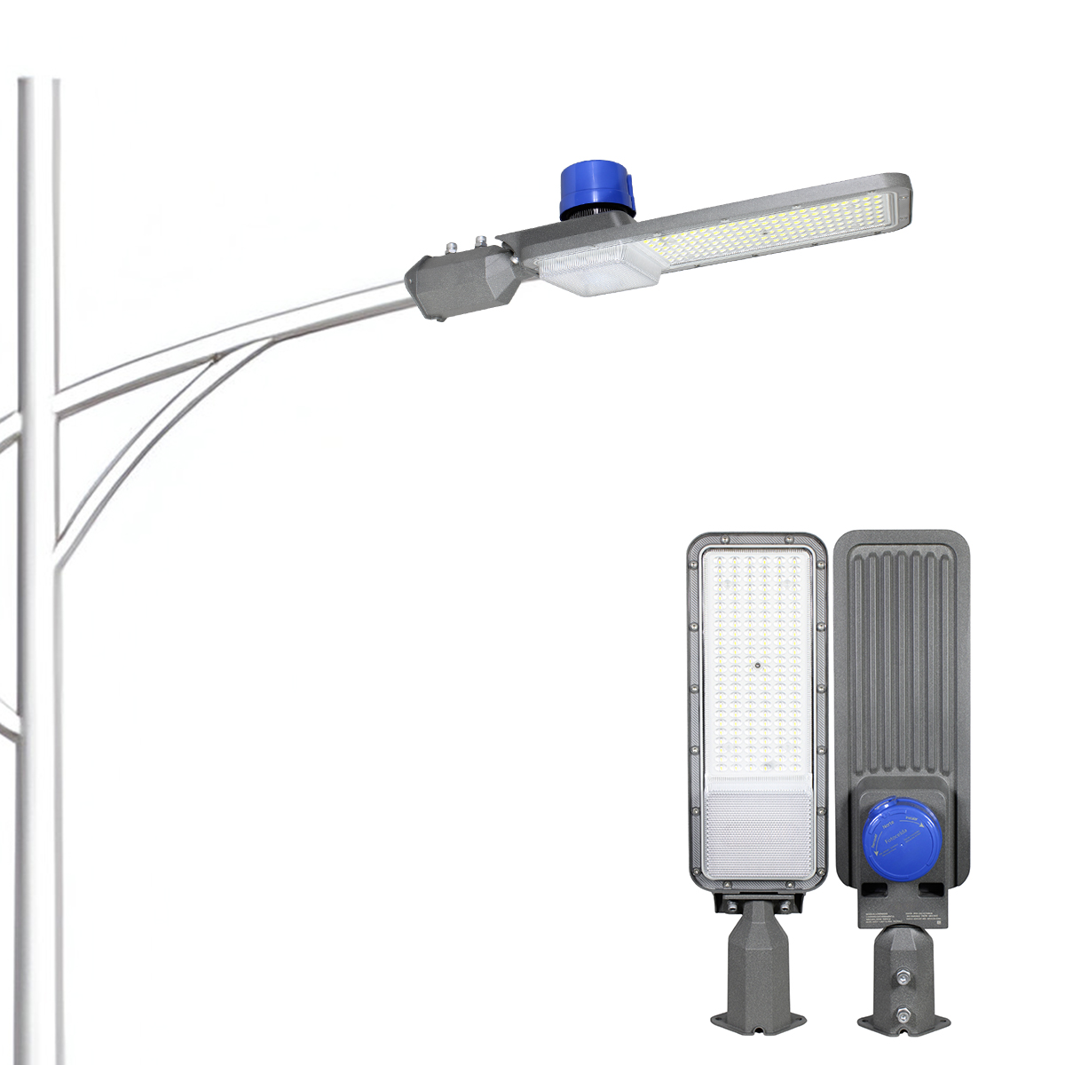Lámpara Suburbana LED de 100W MERCURY Con Fotocelda