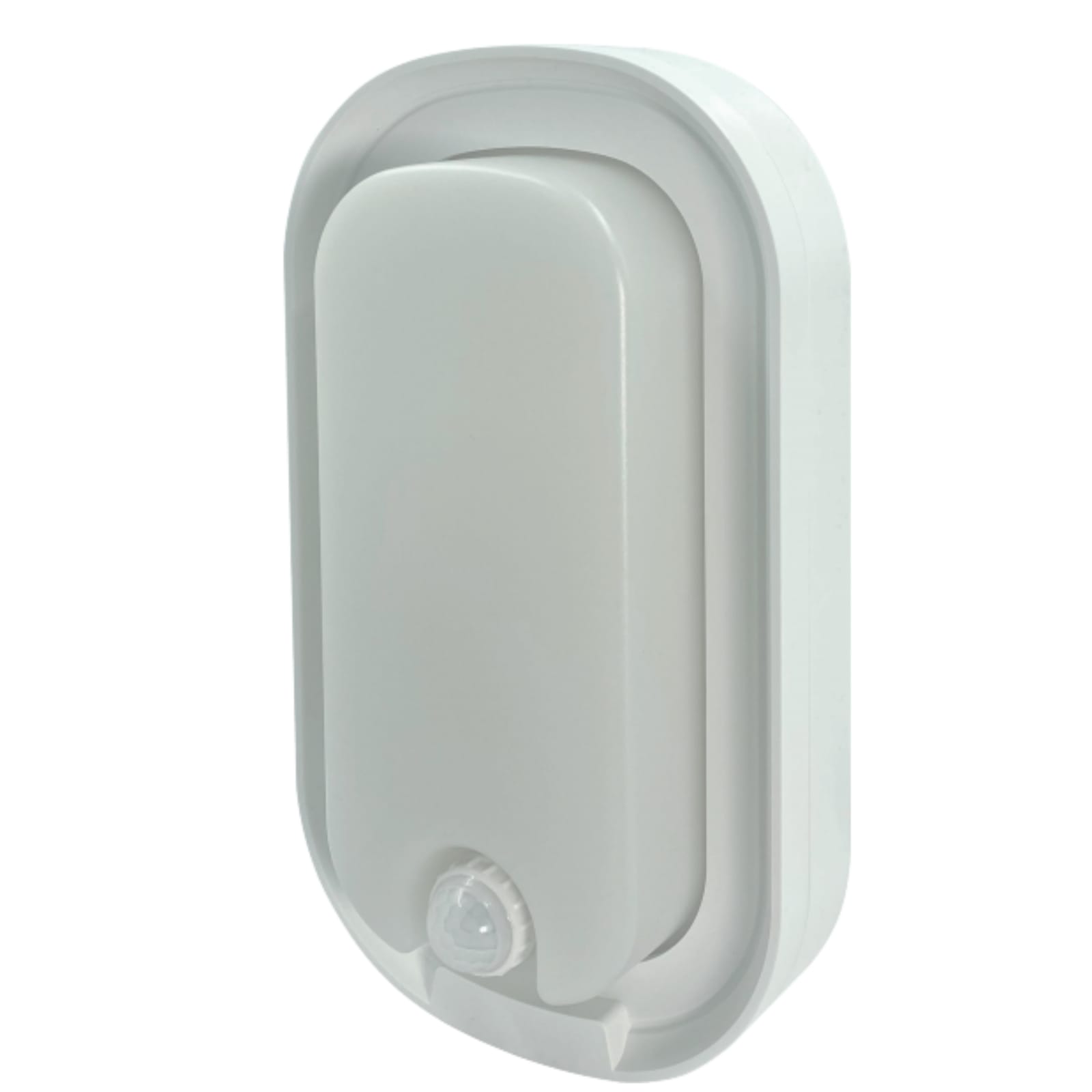 Luminario LED Ovalado 12W con Sensor de Movimiento
