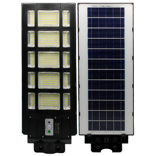 Lámpara Solar LED de 500W Suburbana para Alumbrado Público Con Sensor y Control