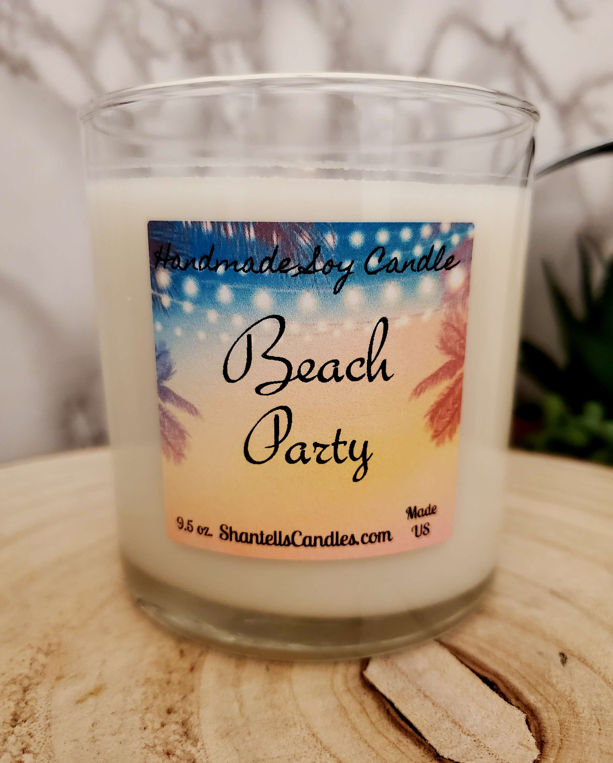 Beach Party Scented Candle