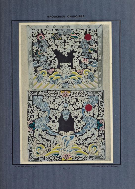 Thumbnail: Broderies Chinoises  H. Ernst Paris 1922