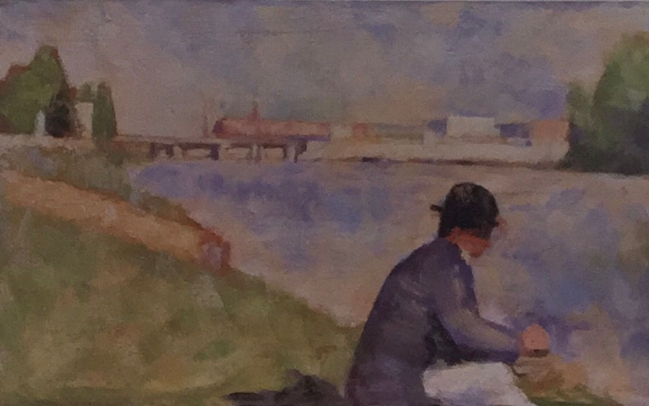 Georges Seurat, Study for Bathers as Asnieres 4