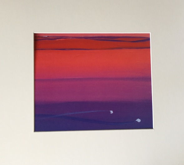 Thumbnail: Michael White, Two Birds at Sunset