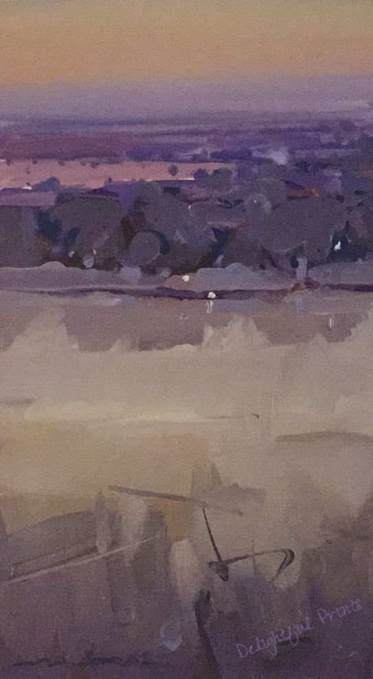 Michael White, Evening Near Paringa