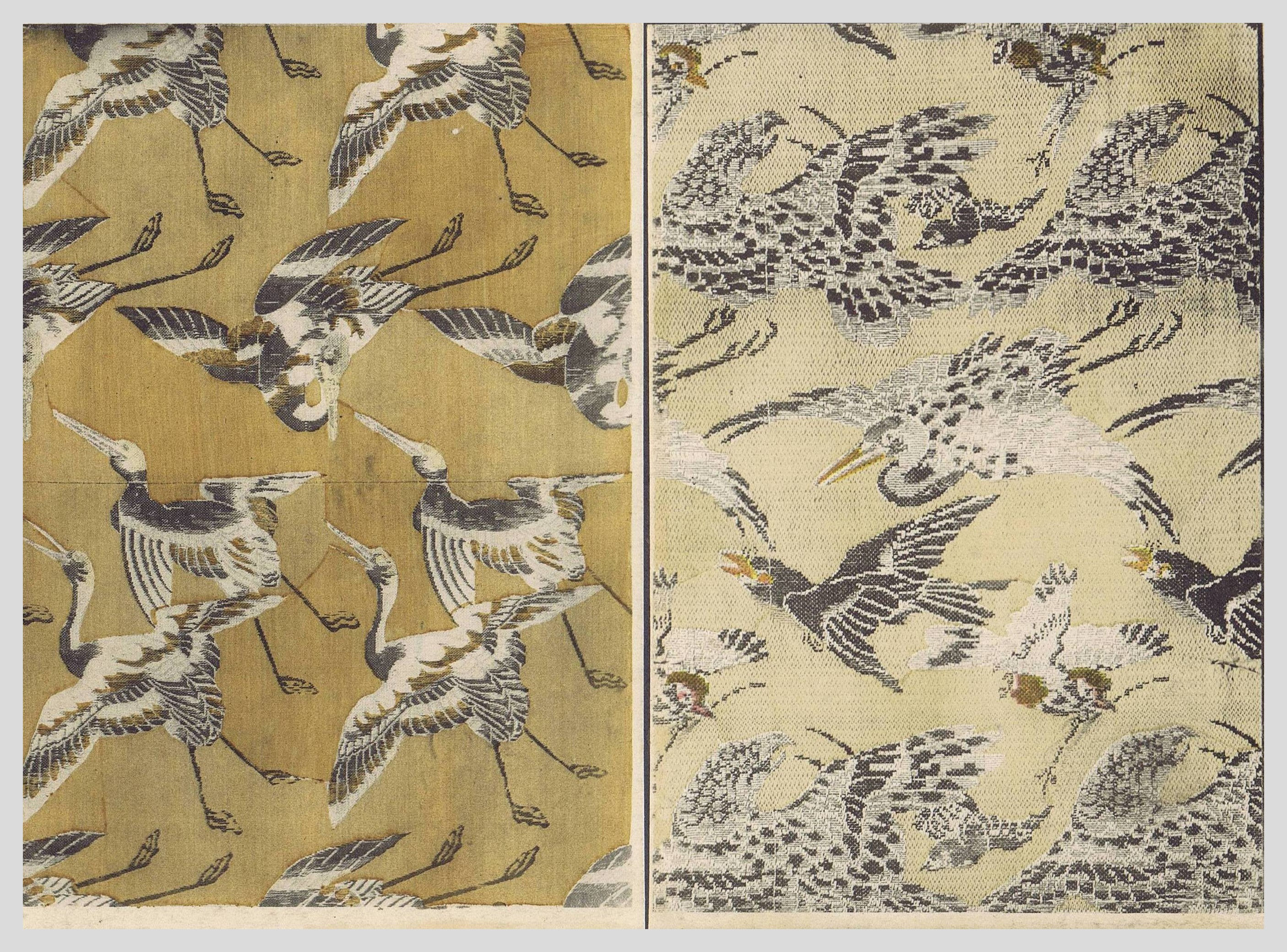 Panneaux a decor dechassiers, oiseaux de proie