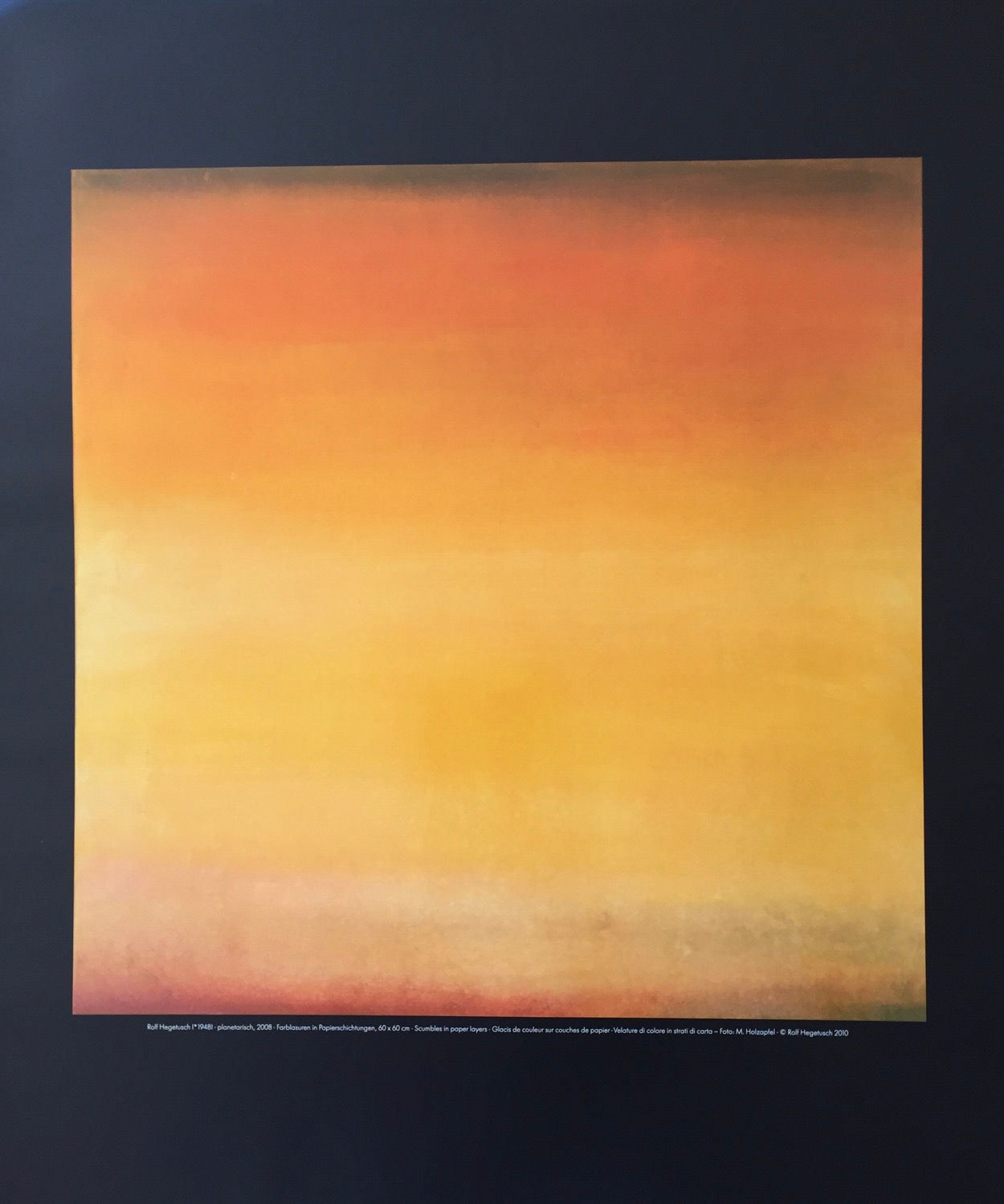 Rolf Hegetusch,  Planetary, 2008