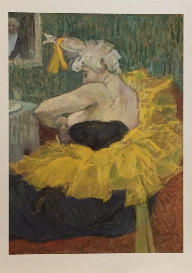 Henri de Tourlouse - Lautrec, The Clown