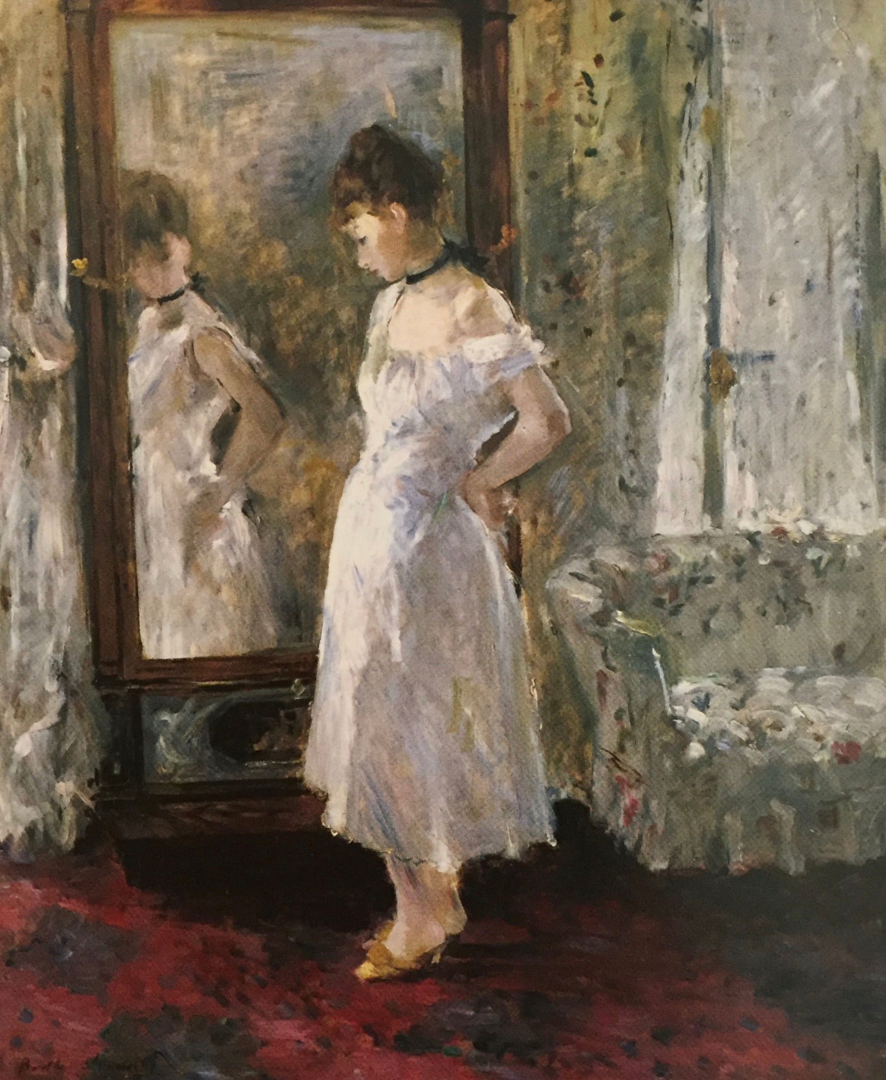 Berthe Morisot, The Mirror, 1876