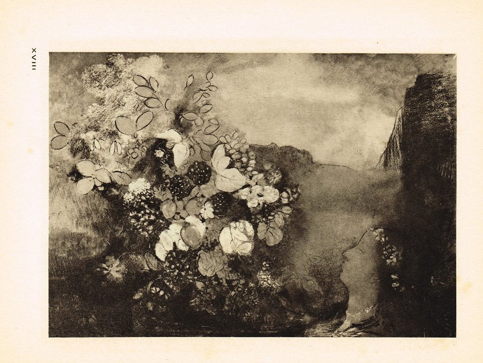 Thumbnail: Odilon Redon, Heliogravure