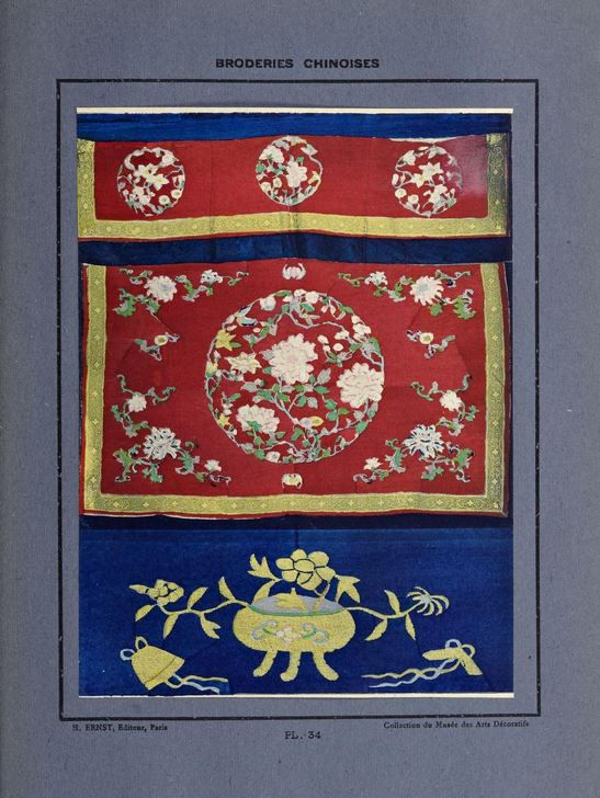 Thumbnail: Broderies Chinoises  H. Ernst Paris 1922