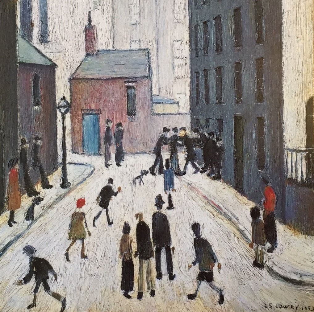 L S Lowry, Industrial Scene, 1953