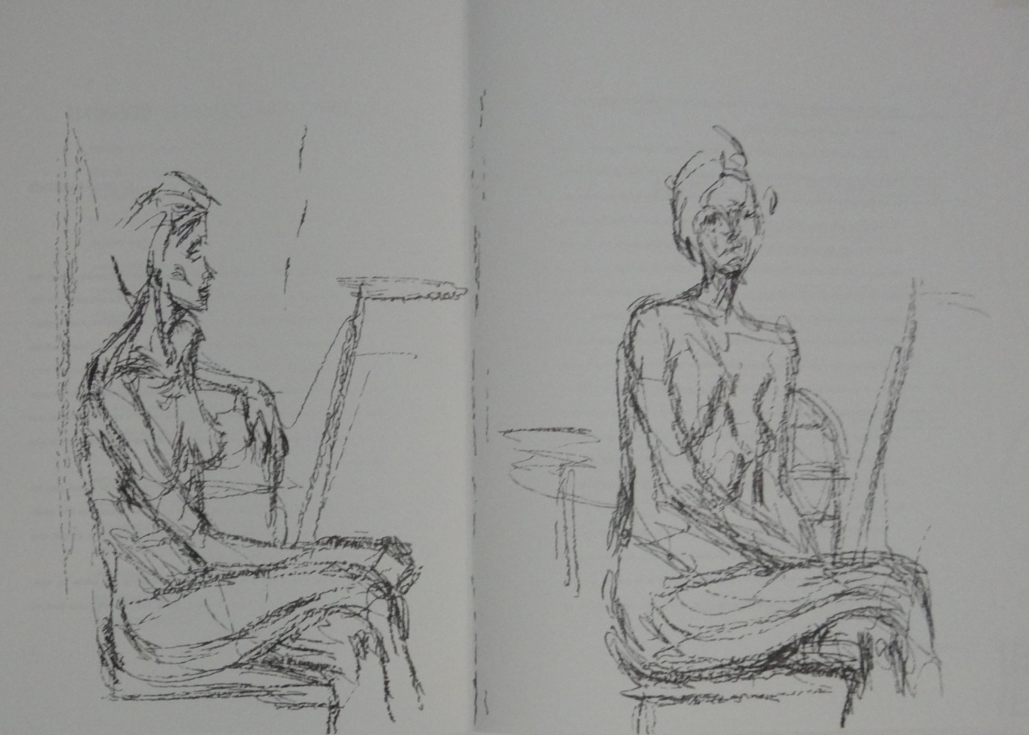 Giacometti - original lithograph