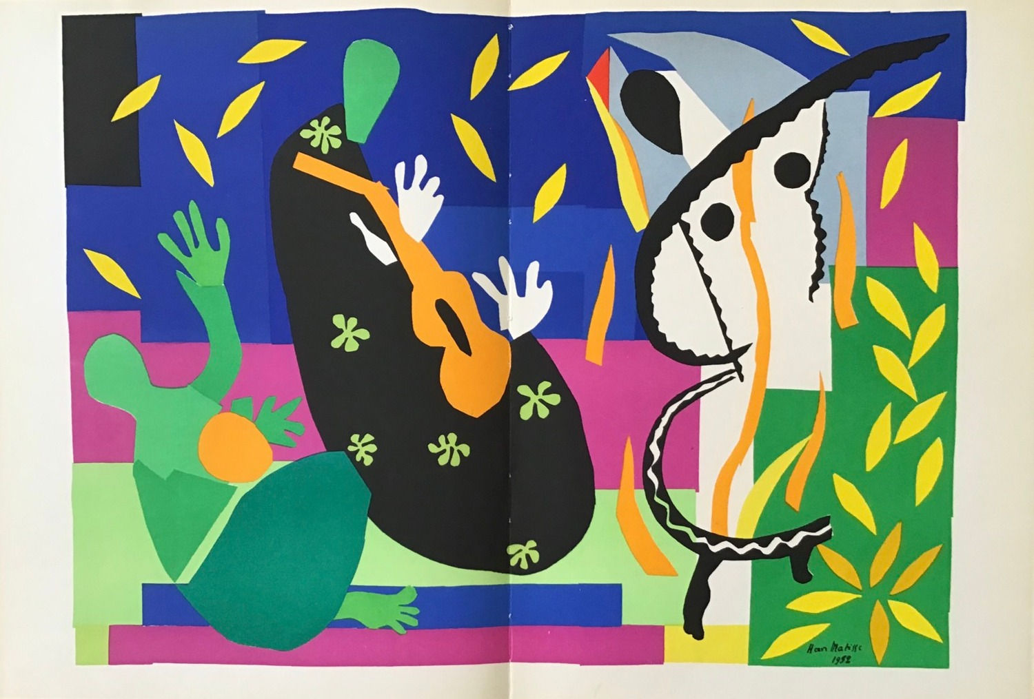 Henri Matisse - Lithograph -  Tristesse du Roi