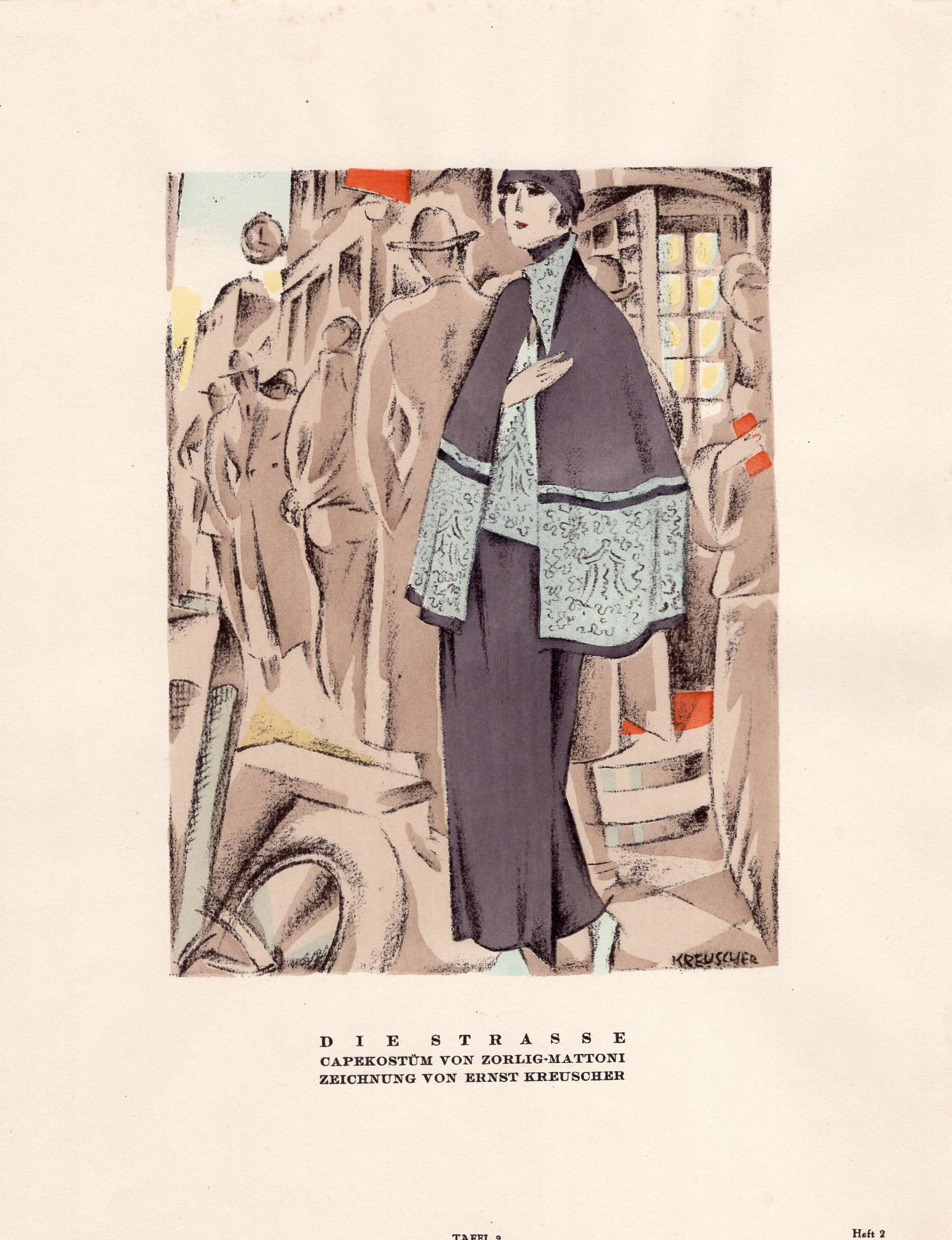 Styl Fashion Magazine, 1923, Plate 35