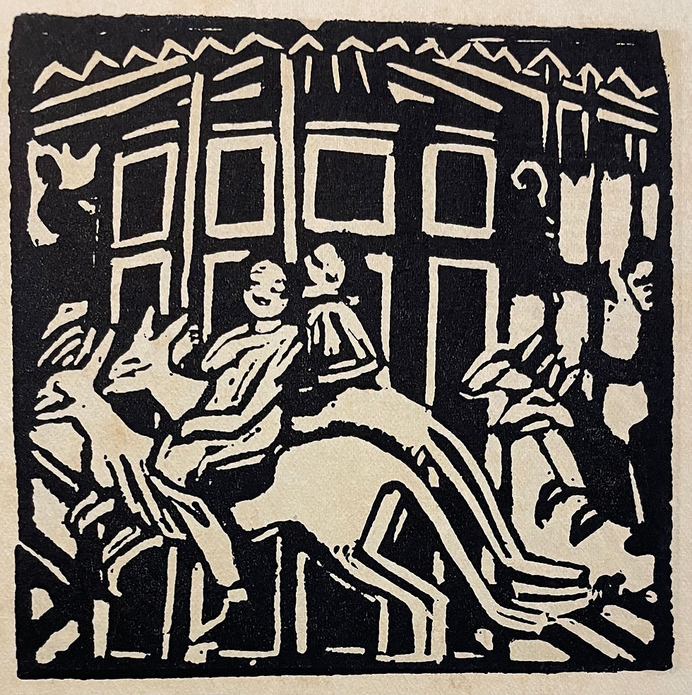 Margaret Preston, Merry Go Round/Still Life, 1927 reproduction