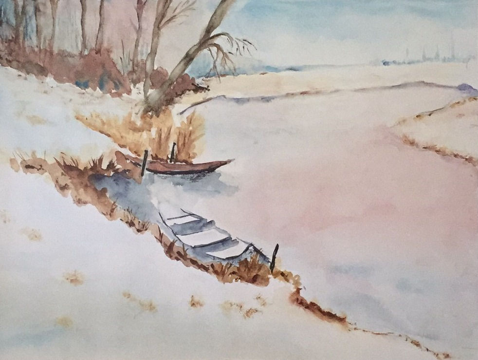 K Welzel, Winter at the Lake