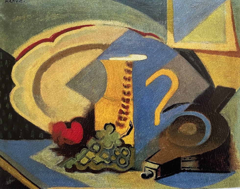 Dorrit Black,  Still Life With Grapes