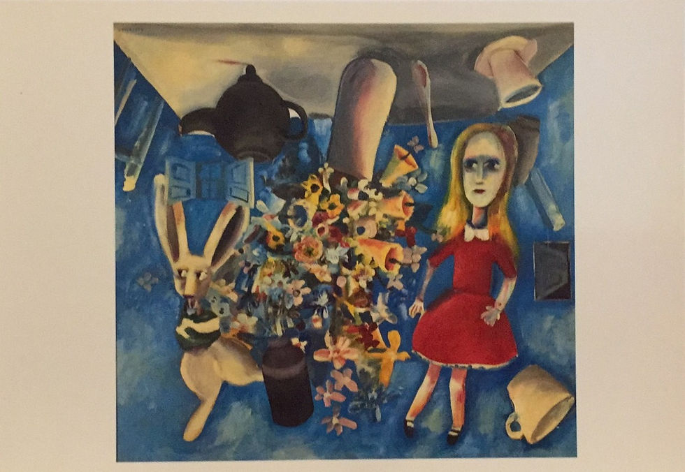 Charles Blackman, Upside Down Alice