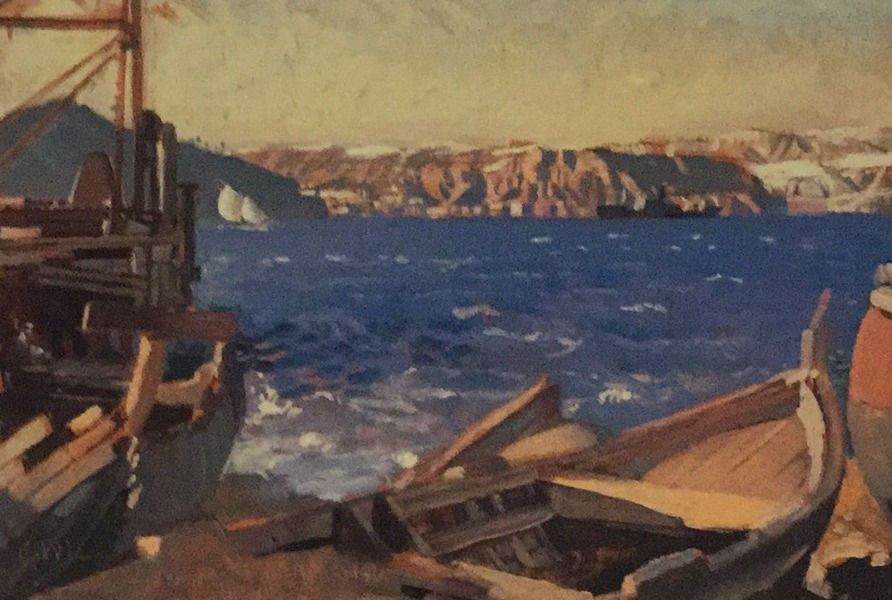 George Lambert, Gallipoli from the Chanak Side
