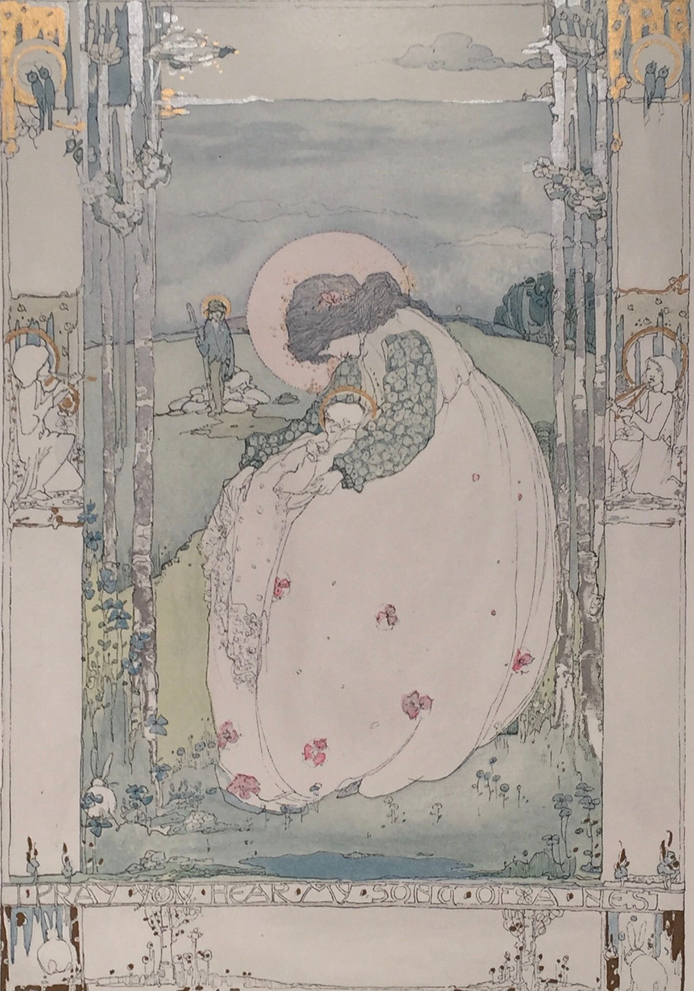 Jessie M King, I pray you hear my song of a nest